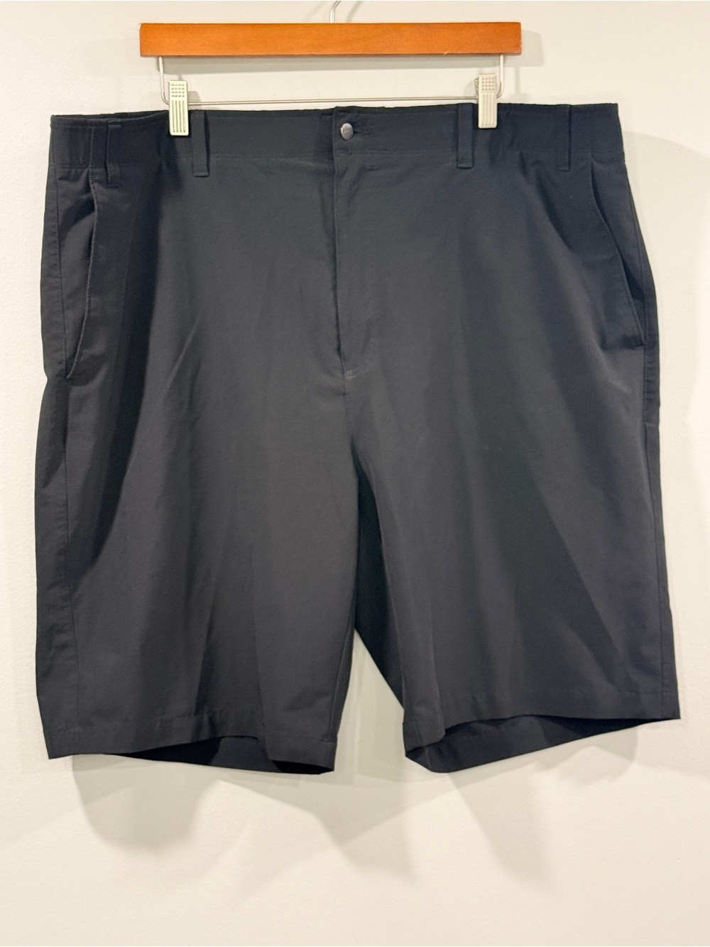 Callaway Mens Black Flat Front Performance Golf Shorts Size 44